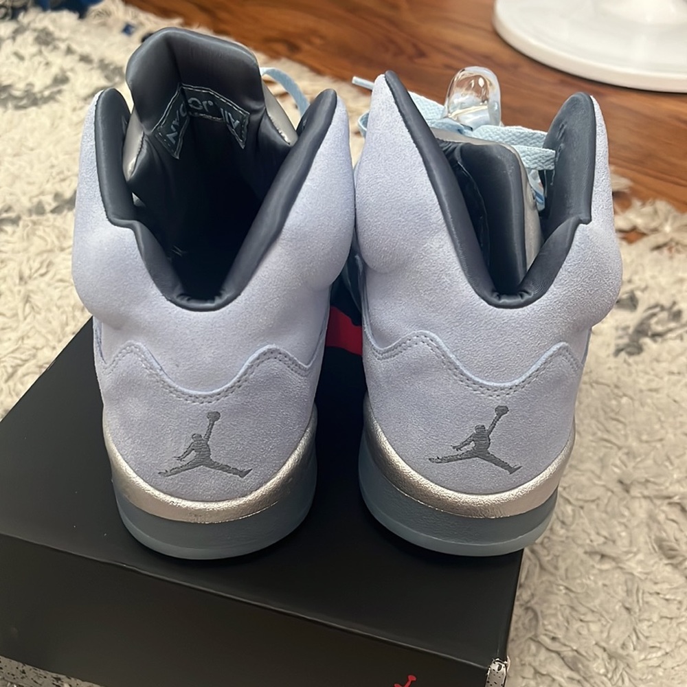Jordan 5 light blue - Picture 8 of 11